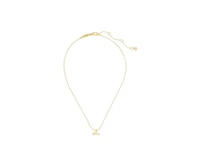 Kate Spade What's Your Sign Libra Mini Pendant In Gold