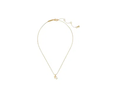 Kate Spade What's Your Sign Scorpio Mini Pendant In Gray