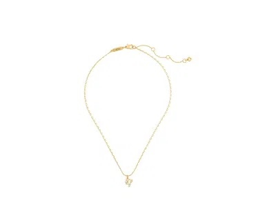 Kate Spade What's Your Sign Virgo Mini Pendant In Burgundy
