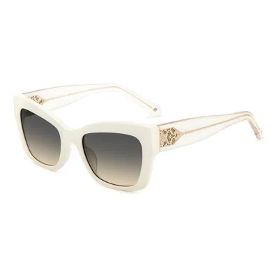 KATE SPADE WHITE ACETATE SUNGLASSES
