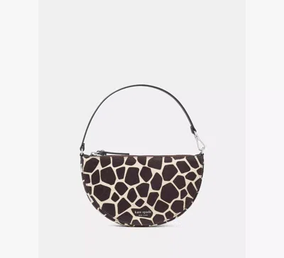 Kate Spade Wink Giraffe Suede Wristlet In Multi