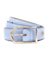 Kate Spade Women's 25mm Belt With Asymmetrical Buckle In Cosmic Zen