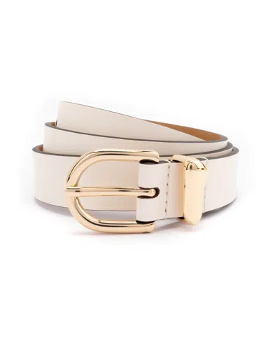 Kate Spade Women's 25mm Molten Metal Keeper Belt