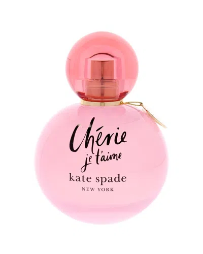 Kate Spade Women's 3.3oz Cherie Je Taime Edp In Pink
