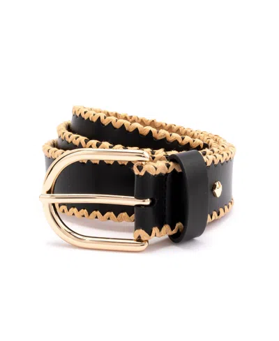 Kate Spade Women's 35mm Straw Edge Belt