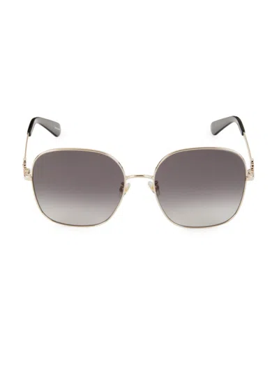 Kate Spade Women's 59mm Square Sunglasses In Gray