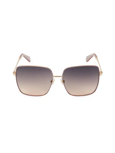 Kate Spade Women's 60mm Square Sunglasses In Pink
