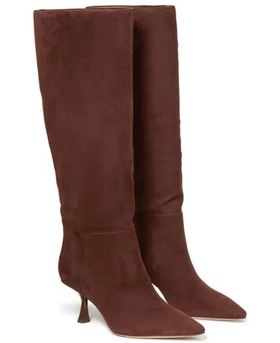 KATE SPADE WOMEN'S ADELE SUEDE STILETTO TALL BOOTS