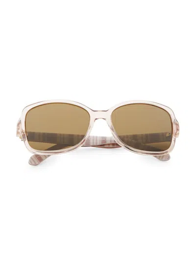Kate Spade Women's Ayleen 56mm Square Sunglasses In Neutral