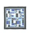 Kate Spade Women's Bandana Patchwork Modal Square Scarf