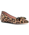 Kate Spade New York Bowdie Ballet Flat In Tan Multi