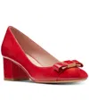 Kate Spade New York Bowdie Ballet Pump In Cherry Rouge