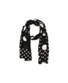 Kate Spade Women's Breezy Dot Viscose Oblong Scarf