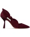 Kate Spade New York Bunnie Pointed Toe Pump In Burgundy