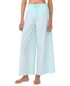 Kate Spade Women's Cotton Cover-up Pants In Seaflower