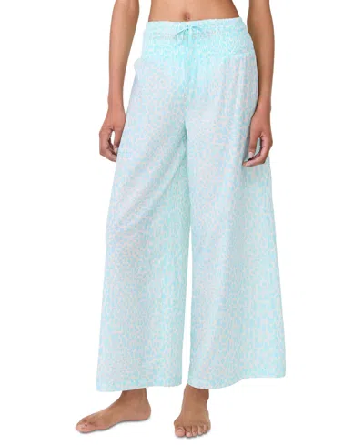 Kate Spade Women's Cotton Cover-up Pants In Seaflower