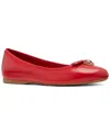 Kate Spade New York Dakota Charm Ballet Flat In Cherry Rouge