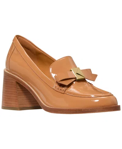 Kate Spade Women's Decorative Bow Block Heel Loafers In Brown