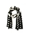 Kate Spade Women's Dots And Bubbles Oblong In Black Cream