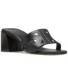 Kate Spade Duo Block Heel Sandals In Black
