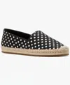 Kate Spade Women's Ellis Breezy Dot Espadrille Flats In Multi