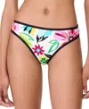 Kate Spade New York Floral High Cut Bottom In Cream Floral