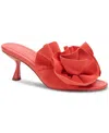 Kate Spade Flourish Flower Accent Sandal In Ponderosa Red