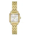Kate Spade Gracie Gold-tone Stainless Steel Watch In Gold-tone