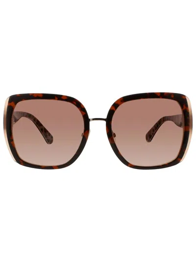 Kate Spade Women's Gradient Mini Sunglasses In Brown