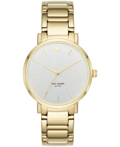 Kate Spade Women's Gramercy Three-hand Gold-tone Alloy Watch 38mm, Ksw9013