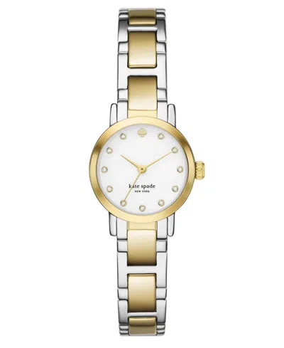 Kate Spade Women's Gramercy Three-hand Two-tone Watch 25mm In Two Tone
