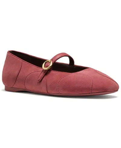 Kate Spade Women's Halo Mary Jane Flats In Pomegranate
