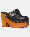 Kate Spade New York Halo Platform Clog In Black