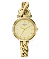 Kate Spade Women's Holland Three-hand Gold-tone Watch 34mm In Gold