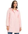 Kate Spade New York Short Rain Coat In Pink