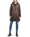 Kate Spade Women's Hooded Leopard-print A-line Raincoat In Regal Leopard