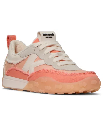 Kate Spade Women's K As In Kate Canvas Lace-up Sneakers In Multi