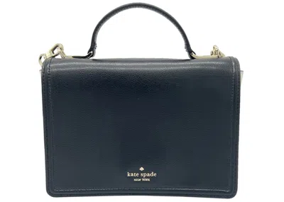 Pre-owned Kate Spade Women's  Patterson Drive Maisie Bag In Black/cement