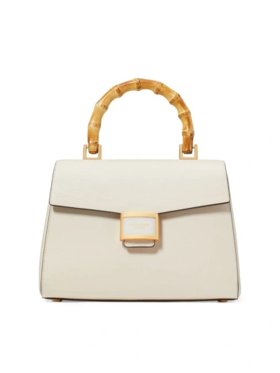 Kate Spade Women's Katy Leather Top-handle Bag In Neutral