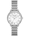 Kate Spade Women's Lily Avenue Stainless Steel Watch 34mm In Silver-tone