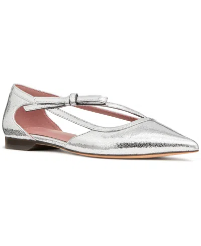 Kate Spade Women's Loop Slip-on Flats In Silver
