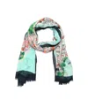 Kate Spade Women's Map Oblong Scarf In Multi