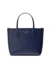 Kate Spade Women's Medium Bleecker Saffiano Leather Crossbody Tote Bag In Blue