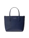 Kate Spade Women's Medium Bleecker Saffiano Leather Crossbody Tote Bag In Parisian Navy