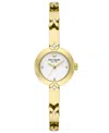 Kate Spade Women's Monroe Gold-tone Stainless Steel Bracelet Watch 24mm In Gold-tone