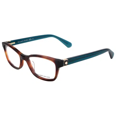 Kate Spade Renne Rectangular Eyeglasses For Women In Brown