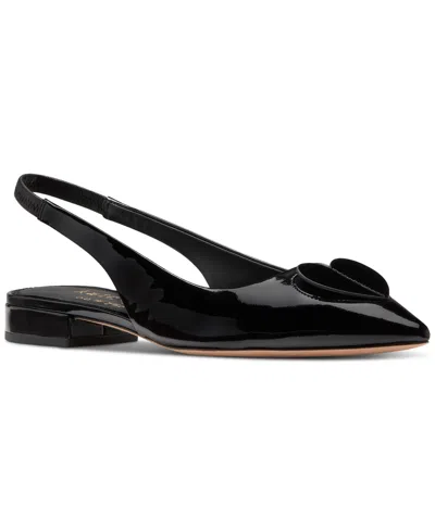 Kate Spade Women's Perfect Pair Heart Slingback Pumps In Black