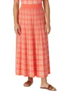 KATE SPADE WOMEN'S PLEATED CHECKED SKIRT