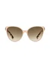 Kate Spade Women's Primrose 60mm Round Sunglasses In Beige