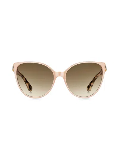 Kate Spade Women's Primrose 60mm Round Sunglasses In Pink